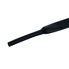 Термоусадочная трубка Stekker HST-1260-100BK, длина 100 см., коэф. усадки 2:1, черный 39733 3
