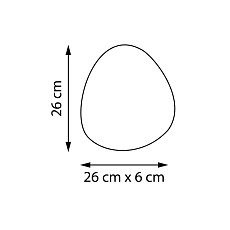 Светильник настенно-потолочный (Бра) 6W 3000K золотая фольга Uovo II Lightstar 807602 1
