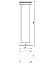 Уличный светодиодный светильник Deko-Light Rukbat 733047 1