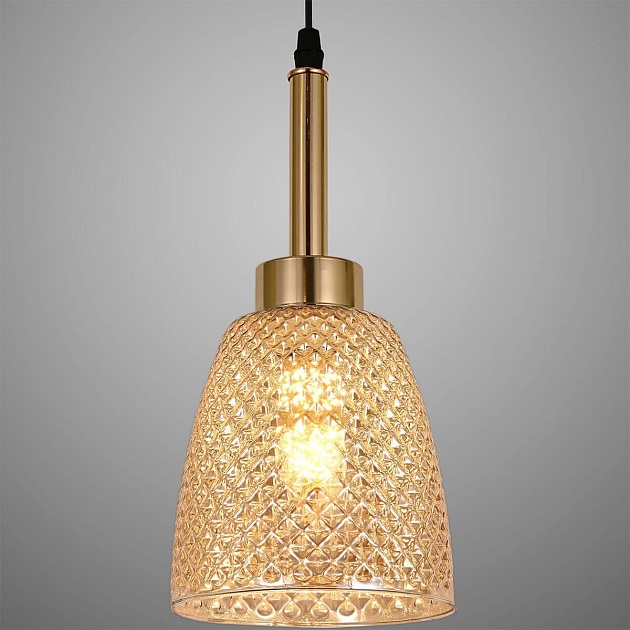 Подвесная люстра Reluce 09011-0.9-05 Amber Фото № 2