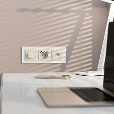 Диммер Werkel перламутровый рифленый W1142013 4690389160981 4