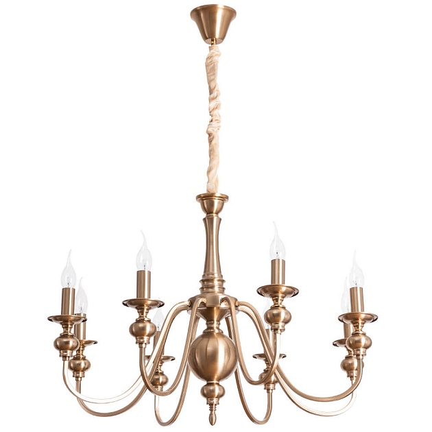 Подвесная люстра Arte Lamp Passoni A6097LM-8PB Фото № 1