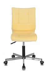 Офисное кресло Бюрократ CH-330M/VELV74 желтый Velvet 74 крестовина металл 1