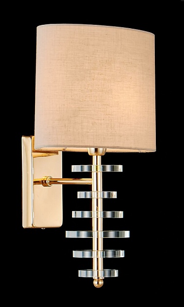 Бра Crystal Lux ARMANDO AP1.2 GOLD Фото № 3