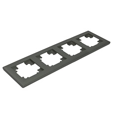 Рамка 5-постовая Stekker Катрин графит PFR00-7005-06 39811 4