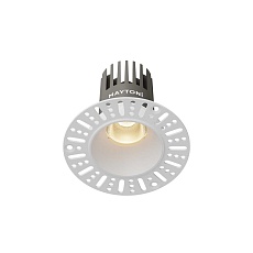 Встраиваемый светильник Maytoni Technical DL124-10W-3K-TRS-W