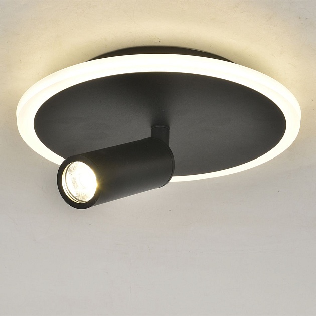 Потолочный светодиодный светильник Escada 20046SMA/01LED BK изображение 3 Потолочный светодиодный светильник Escada 20046SMA/01LED BK Фото № 3