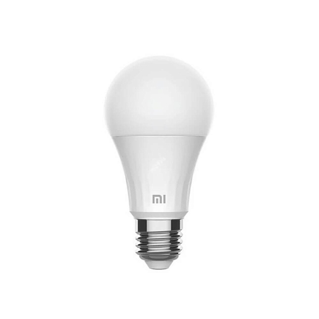 Лампа светодиодная диммируемая Xiaomi E27 8W 2700K матовая XMBGDP01YLK GPX4026GL фото 