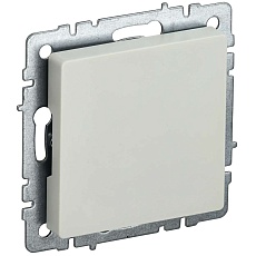 BRITE Заглушка с суппортом МЗ10-БрКр бежевый IEK BR-PL10-K10