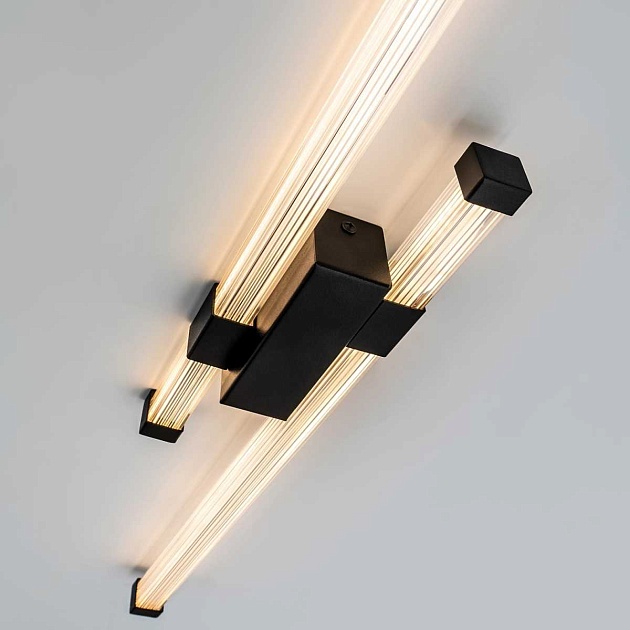 Настенный светильник LED4U L2240-750 BK Фото № 2