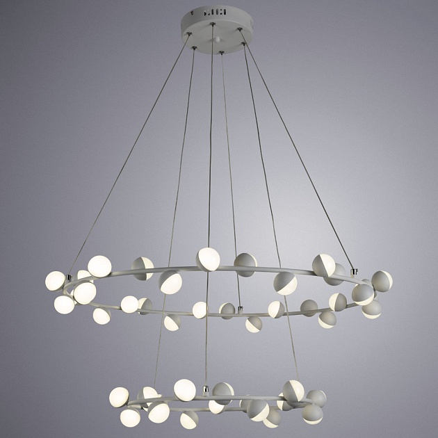 Подвесная светодиодная люстра Arte Lamp Dexter A3619SP-48WH Фото № 2