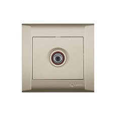 Розетка сателитная проходная Makel Defne 42057133