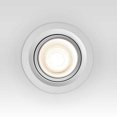 Встраиваемый светодиодный светильник Elektrostandard Zoom 9919 LED 10W 3000K белый a064031 3