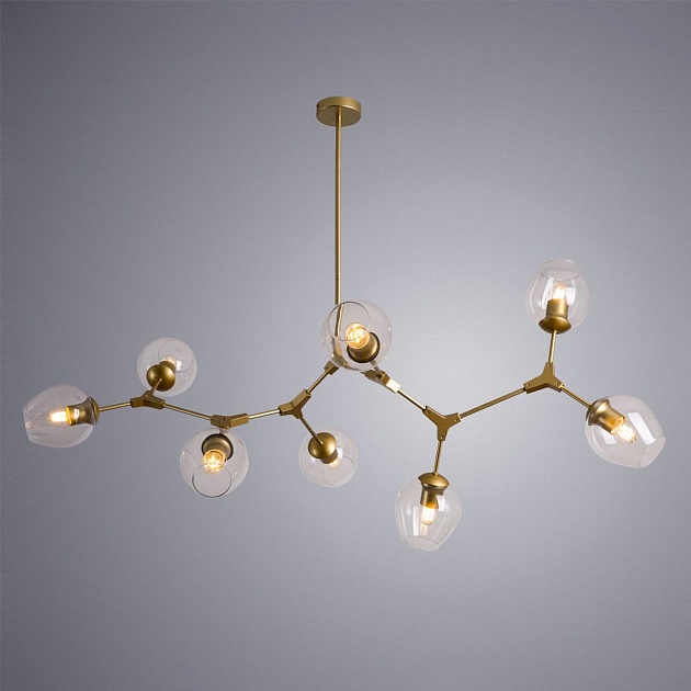 Подвесная люстра Arte Lamp Yuka A4103SP-8GO изображение 4 Подвесная люстра Arte Lamp Yuka A4103SP-8GO Фото № 4