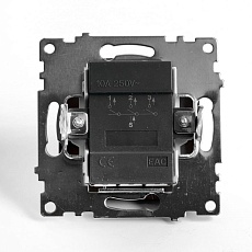 Выключатель трехклавишный Stekker Катрин GLS10-7108-04 шоколад 49175 2