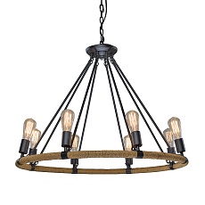 Подвесная люстра Loft IT Rope Filament Loft1861/8 1