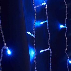 Светодиодная гирлянда Feron Бахрома 230V синяя без мерцания CL23 32350 1