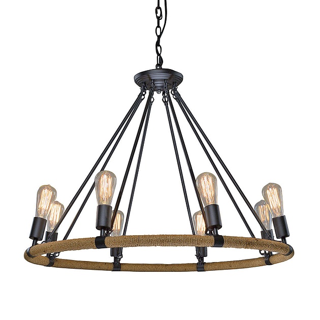 Подвесная люстра Loft IT Rope Filament Loft1861/8 Фото № 2