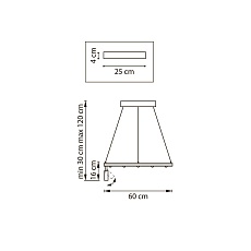 Люстра подвесная Dive Lightstar 740467 2