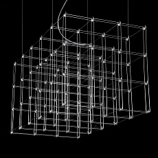 Подвесная люстра Imperium Loft Quasar Cosmos Square Led Pendant Light 120/60/60 144369-22 3