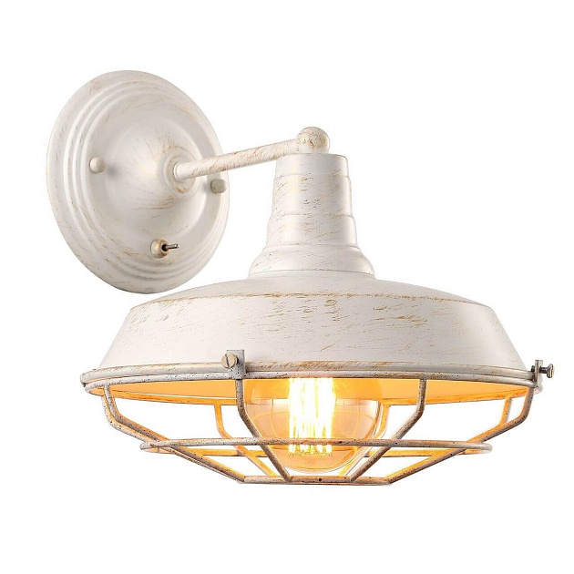 Бра Arte Lamp Ferrico A9183AP-1WG изображение 1 Бра Arte Lamp Ferrico A9183AP-1WG Фото № 1