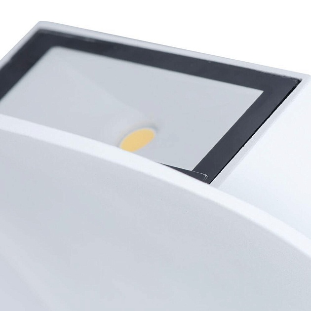 Уличный настенный светодиодный светильник Arte Lamp A6079AL-1WH Фото № 2