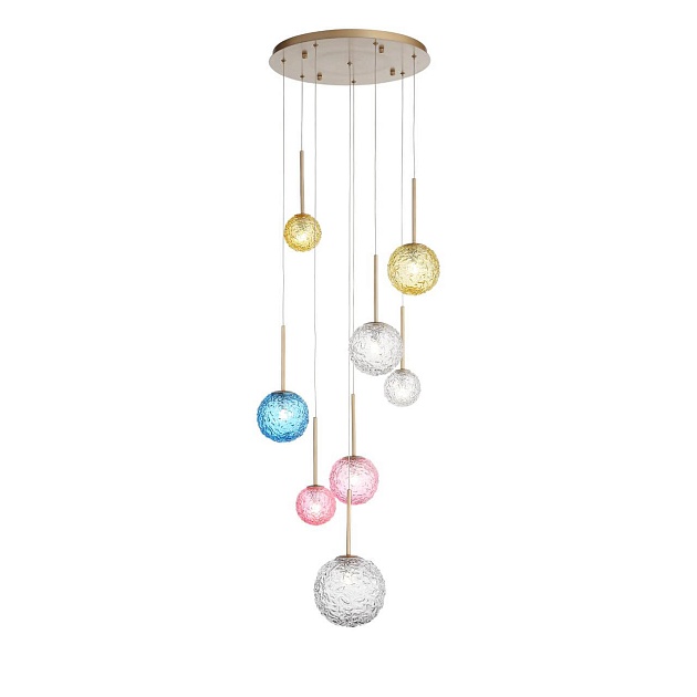 Подвесная люстра ST Luce Arcobalino SL1152.253.08 Фото № 1