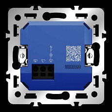 Выключатель встраиваемый S70 карточный 16А, (черный матовый) Voltum VLS010708 1