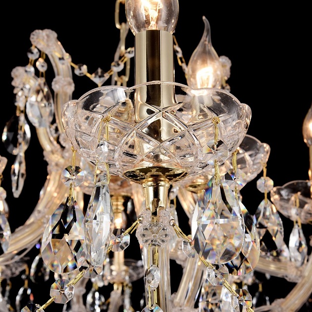 Подвесная люстра Maytoni Erna DIA880-PL-18-G Фото № 5