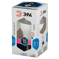 Лампа светодиодная ЭРА E27 15W 4000K матовая LED A60-15W-840-E27 Б0033183 1