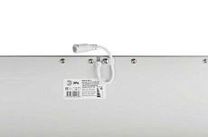 Светодиодная панель ЭРА SPL-510-S-65K-040 40Вт 6500К 595х595х8 серебро без драйвера с ушками ультратонкая Б0048924 5