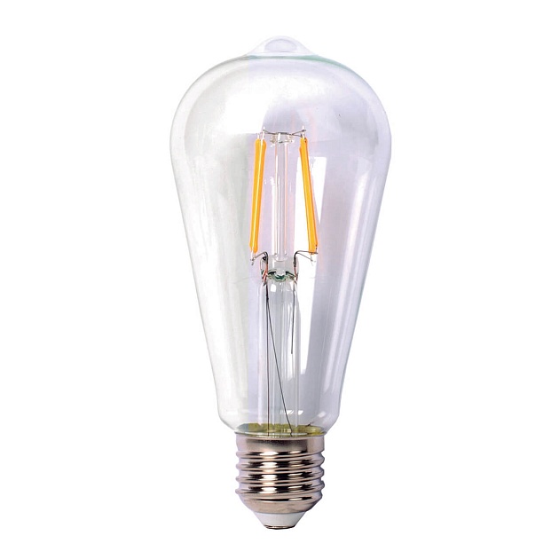 Лампа светодиодная филаментная Thomson E27 7W 2700K прямосторонняя трубчатая прозрачная TH-B2105 фото 