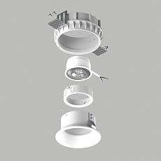 Комплект со светильником Lightstar Domino Round (214610+214606+214006) G214606WMOD 3