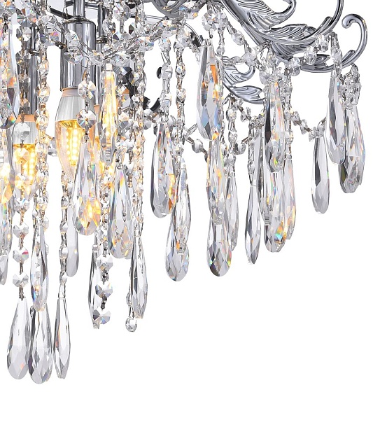 Потолочная люстра Natali Kovaltseva Gioconda 81431/6C Chrome Фото № 2