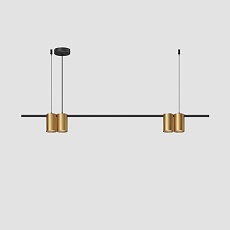 Подвесная люстра Denkirs Orbit DK4061-BK+SG 1