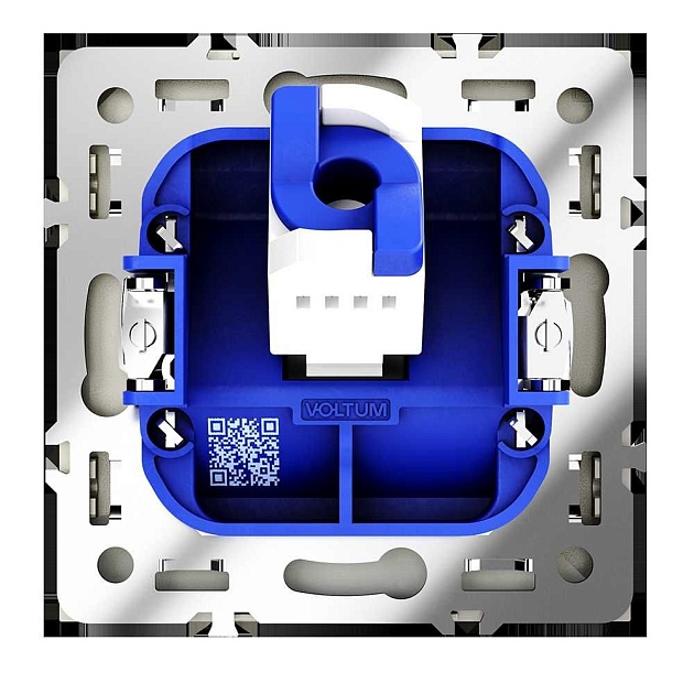 Розетка компьютерная встраиваемая Voltum S70 RJ45 кат.6, (шелк) VLS060104 Фото № 6