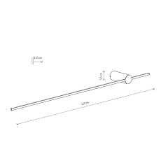 Настенный светильник Nowodvorski Saber Led Silk Olive L 11381 1