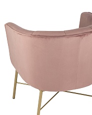 Кресло Stool Group Шале велюр розовый FALETTE PINK 5