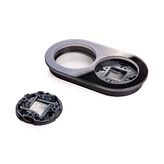 Рамка на 2 поста черная Werkel W0025108 4690389166457 3