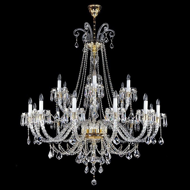 Подвесная люстра Artglass Mirela XVIII. Polished CE Фото № 1