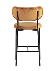 Полубарный стул Stool Group Барбара велюр терракотовый BARBARA CC HLR-35 3