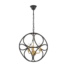 Подвесная люстра Lumina Deco Casai LDP 1243-3 BK+MD 3