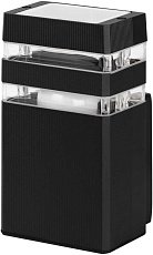 Светильник уличный настенный ЭРА «Астрея» GBW-101-BL-0200 230В 1хЕ27 IP54 вверх черный Б0069590