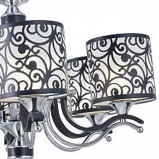 Подвесная люстра Arte Milano Florentia-4957 304957/8 Bk/Ni 1