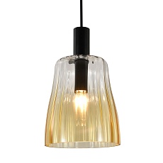 Подвесной светильник Indigo Soave V11047/B/1P Amber V000493 2