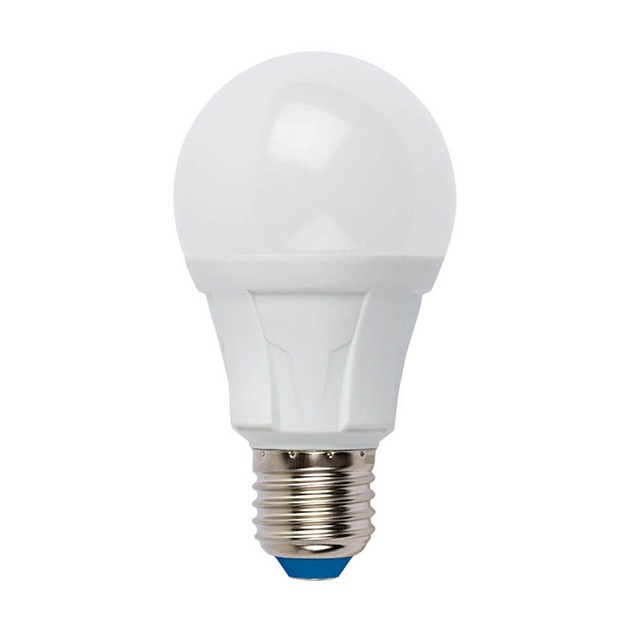 Лампа светодиодная диммируемая Uniel E27 10W 4000K матовая LED-A60 10W/4000K/E27/FR/DIM PLP01WH UL-00004286 Фото № 1
