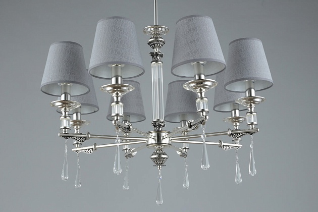 Подвесная люстра Omnilux Rivoli OML-64203-08 изображение 6 Подвесная люстра Omnilux Rivoli OML-64203-08 Фото № 6