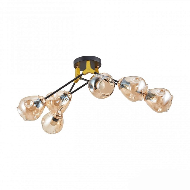 Потолочная люстра Arte Milano Amalfi 252588/6 Br изображение 1 Потолочная люстра Arte Milano Amalfi 252588/6 Br Фото № 1