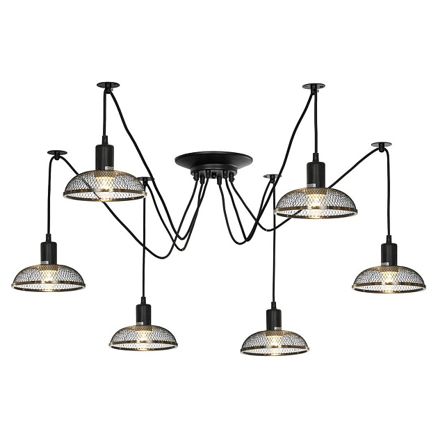 Подвесная люстра Lussole Lgo Shirley LSP-8440 изображение 1 Подвесная люстра Lussole Lgo Shirley LSP-8440 Фото № 1