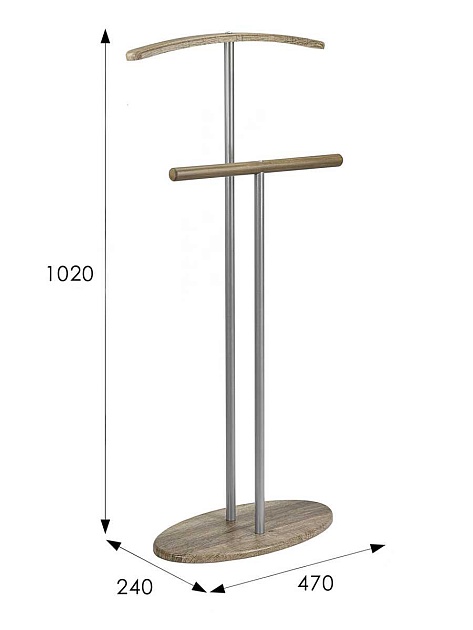 Костюмная вешалка Мебелик Дэви 2 007464 Фото № 3